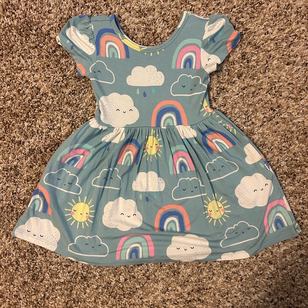 Little Sleepies Sunny Skies Skater Dress 2T
